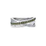 Fine Indian Sterling Emerald-cut Ring